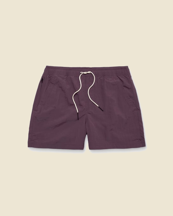 Plum Nylon Swim