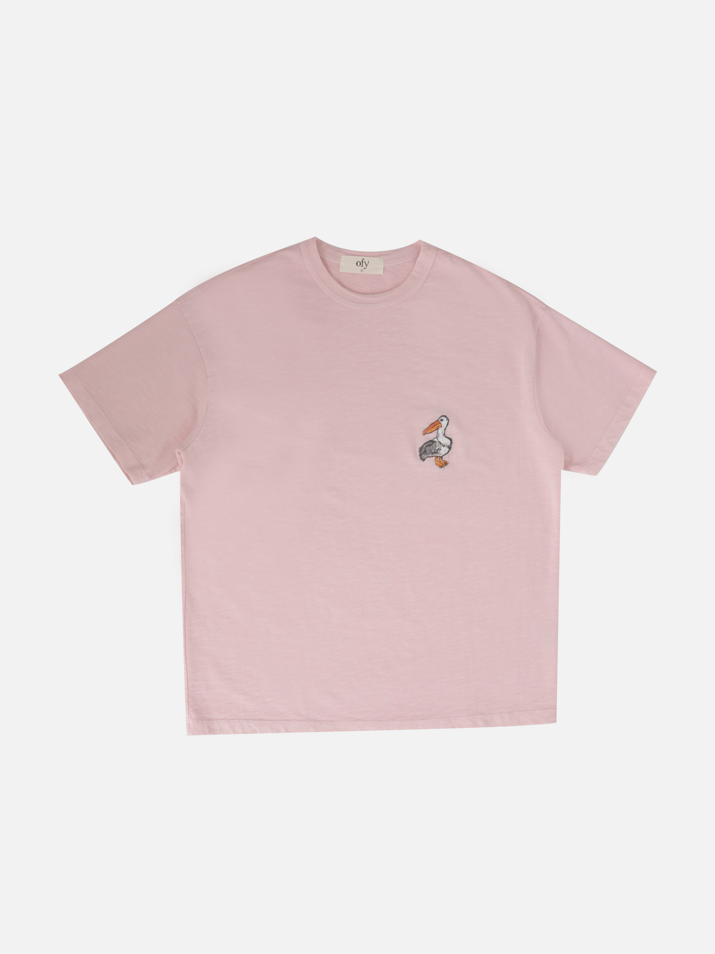Embroidered Journey Tee - Pelican
