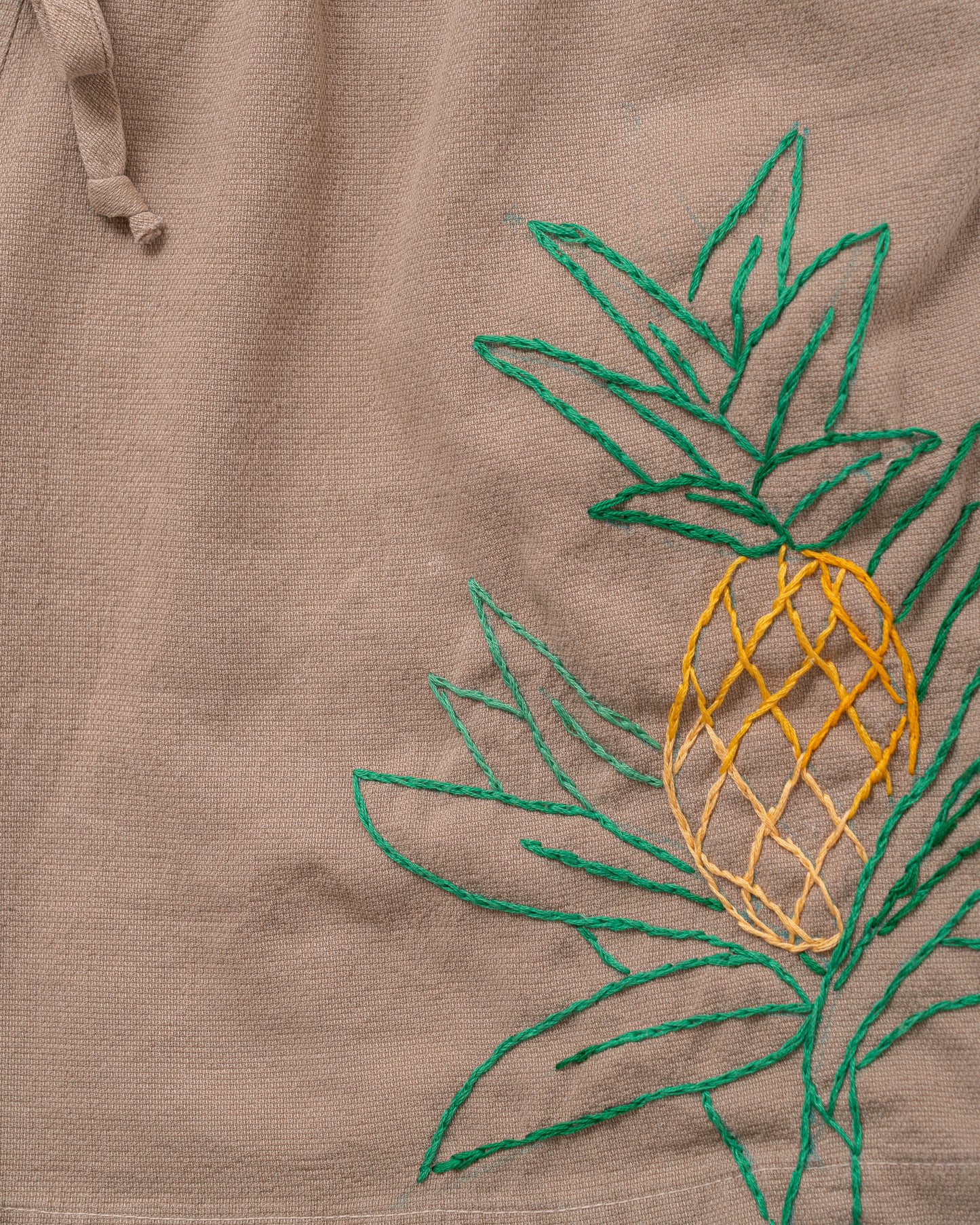 Crinkle Short - Pineapple