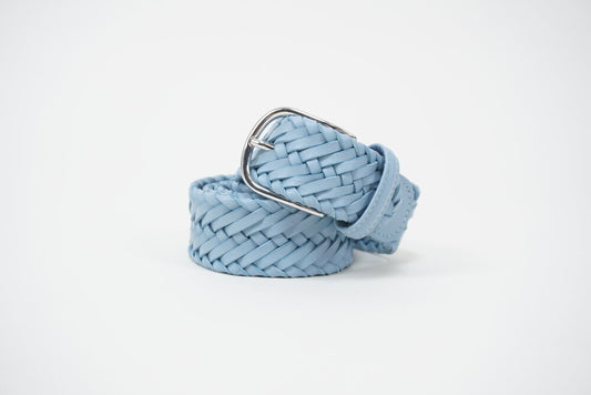 Anderson's - Calf Leather Woven Belt