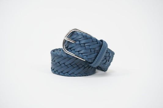 Anderson's - Calf Leather Woven Belt