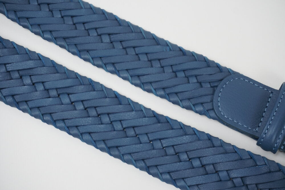 Anderson's - Calf Leather Woven Belt