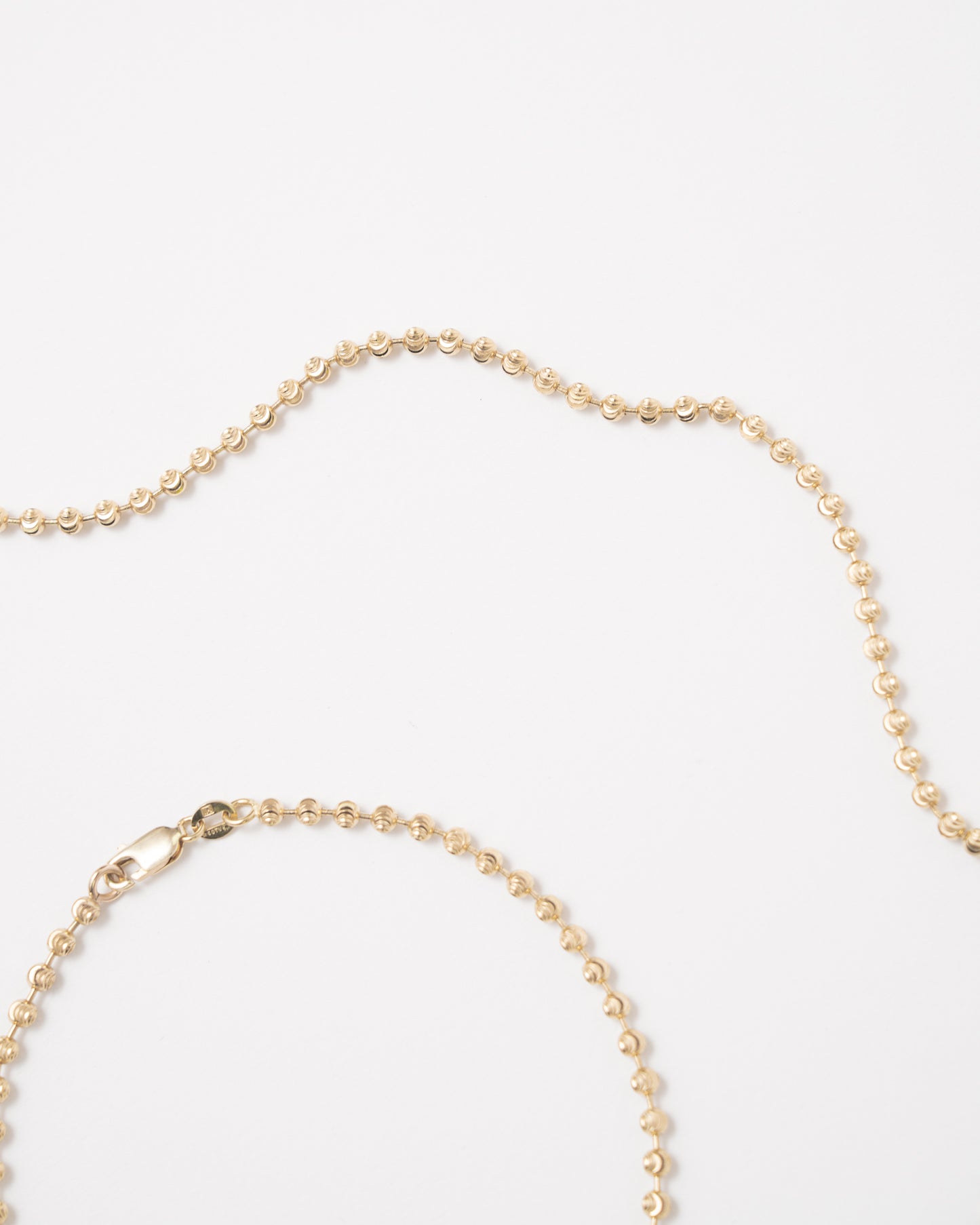 Toilet Chain Necklace - 14k Gold