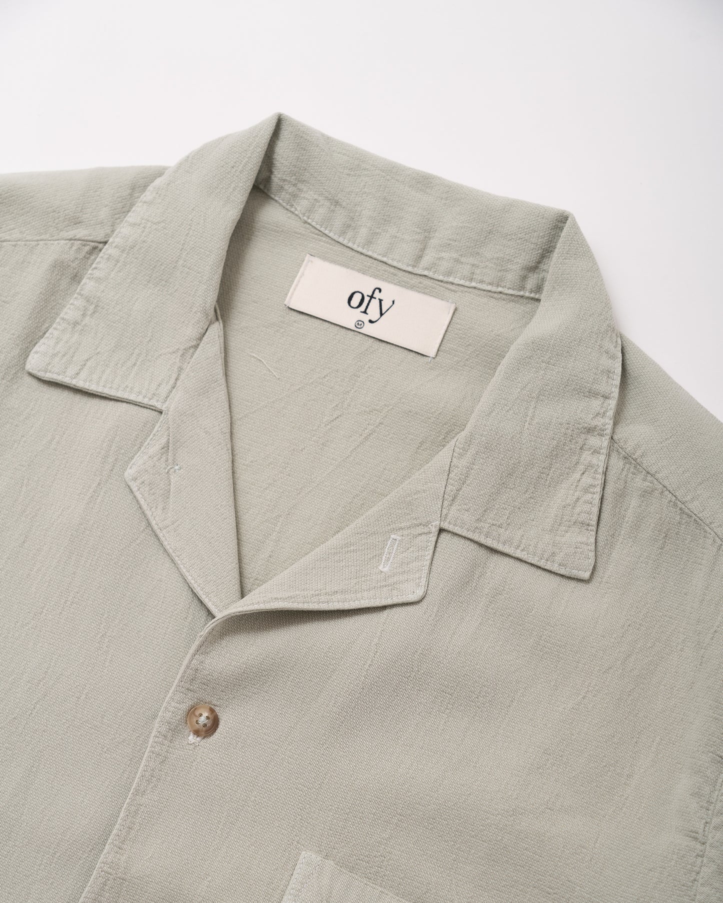 Horizon Crinkle S/S Shirt - Frosted Mint