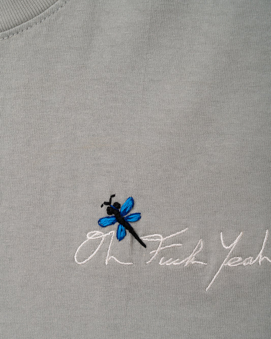 Classic Tee - Dragonfly Embroidery