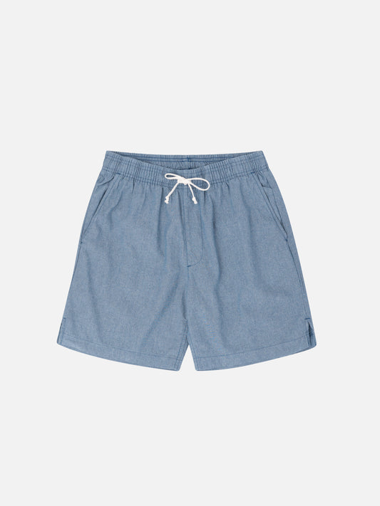 SKU - Easy Short - Indigo Chambray