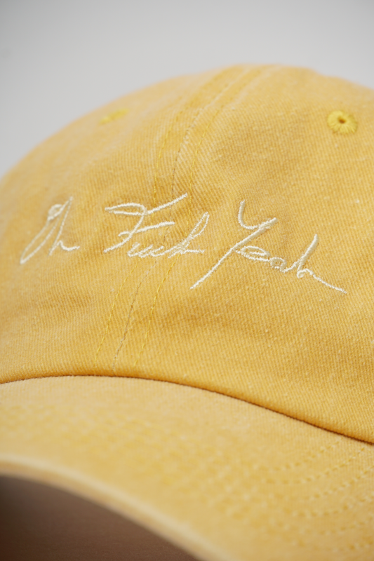 Signature Hat - Stonewash Mango