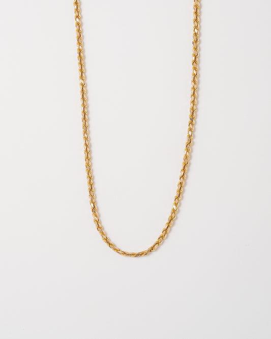 20" Rope Necklace - 14K Gold