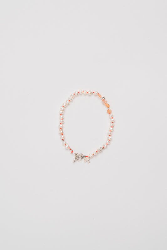 Peyote Bird - Pearl Bracelet