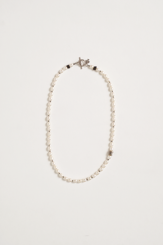 Peyote Bird - Pearl Necklace