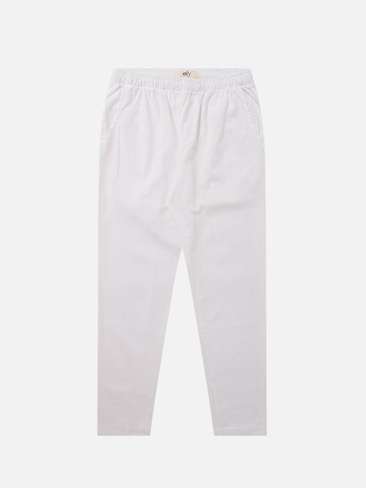 Cotton Twill Pant - Lucent White