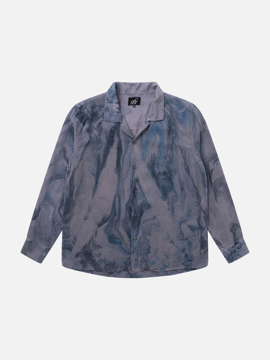 Iggy L/S Shirt - Oceanic Marble