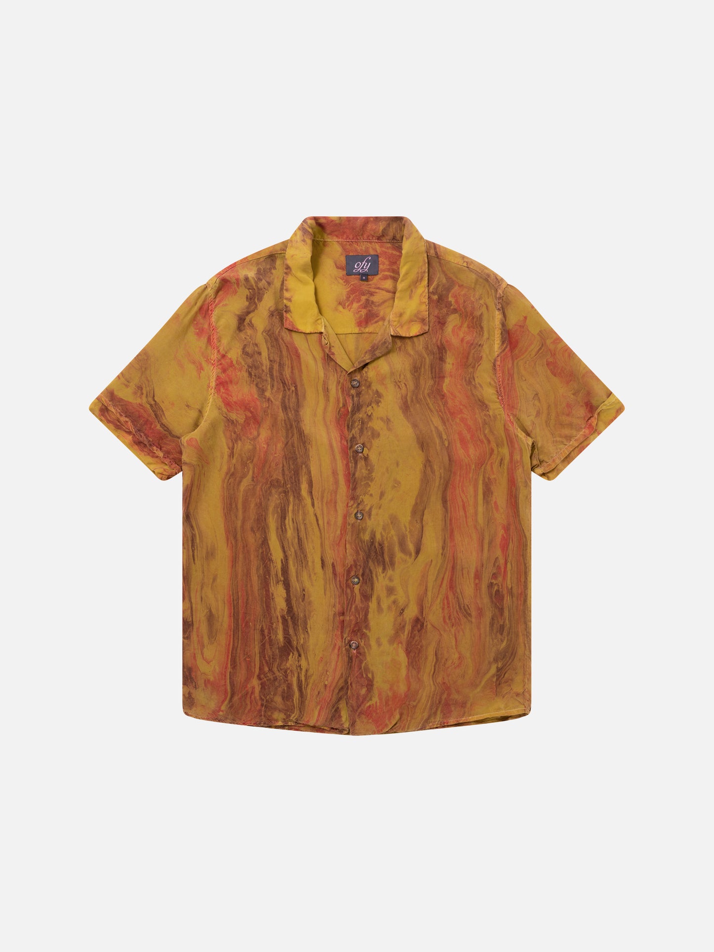 Iggy S/S Shirt - Hibiscus Marble