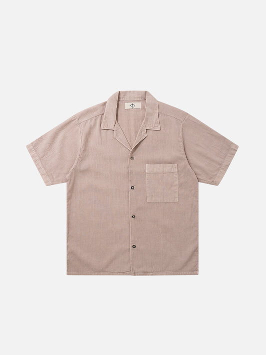 Horizon Crinkle S/S Shirt - Perfectly Pale