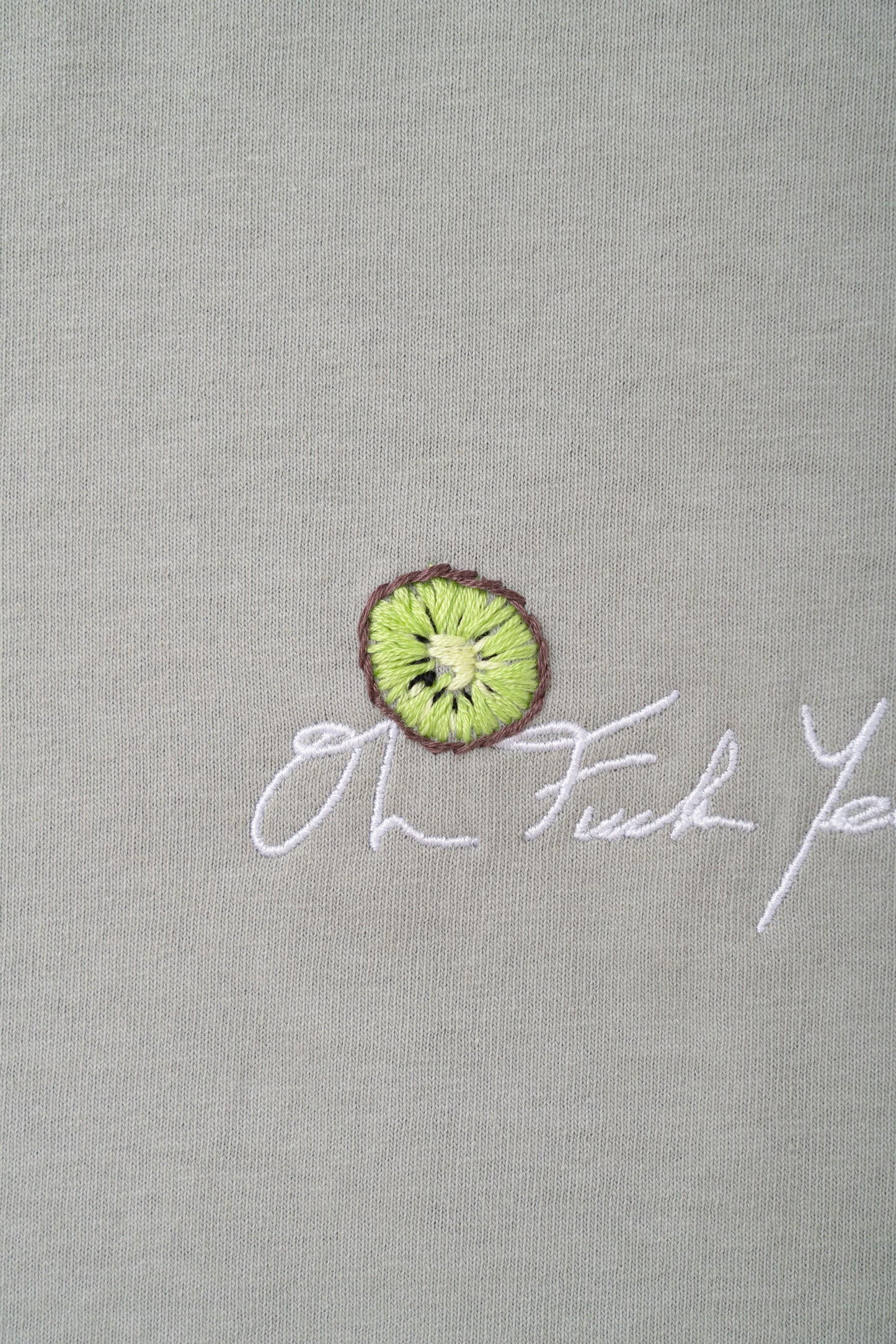 Classic Tee - Kiwi Embroidery