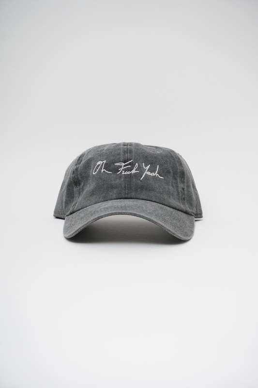 Signature Hat - Stonewash Black