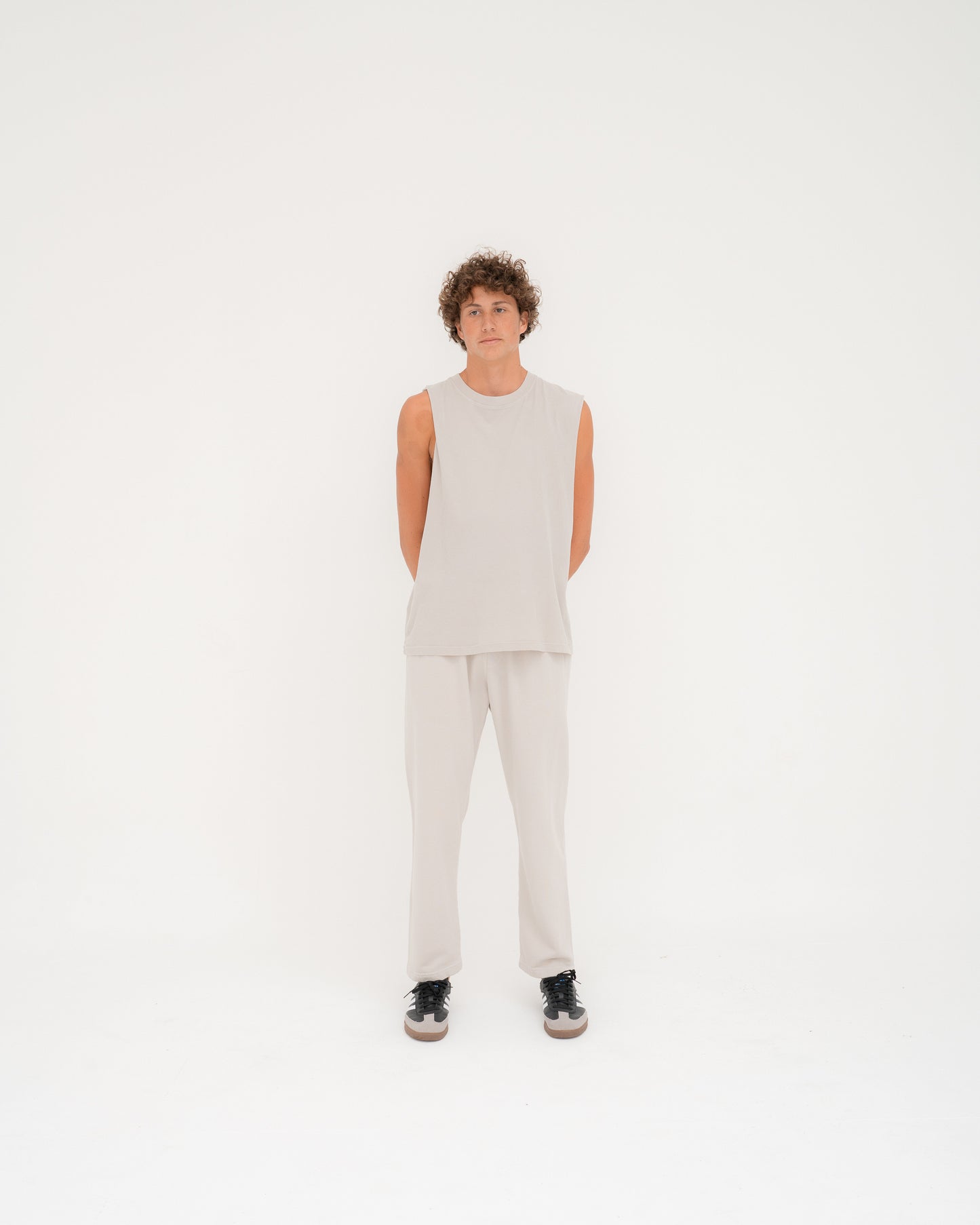 Terry Linen Pant - Island Fossil