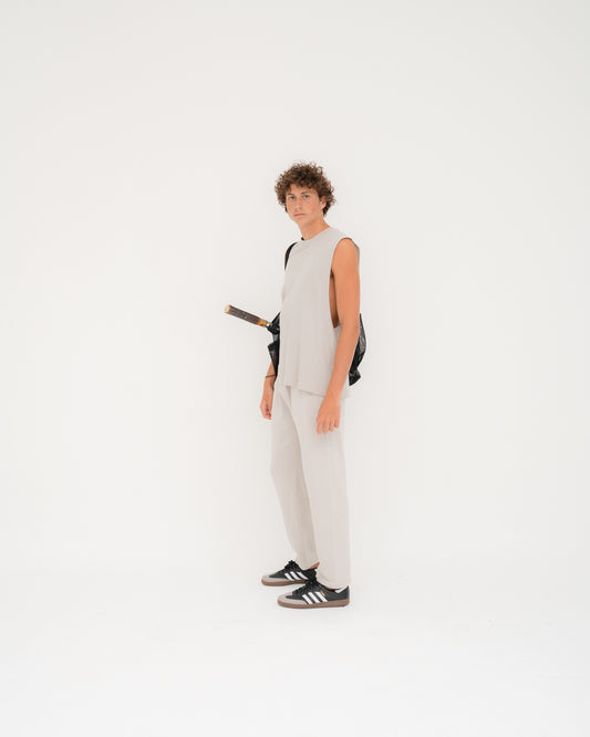Terry Linen Pant - Island Fossil