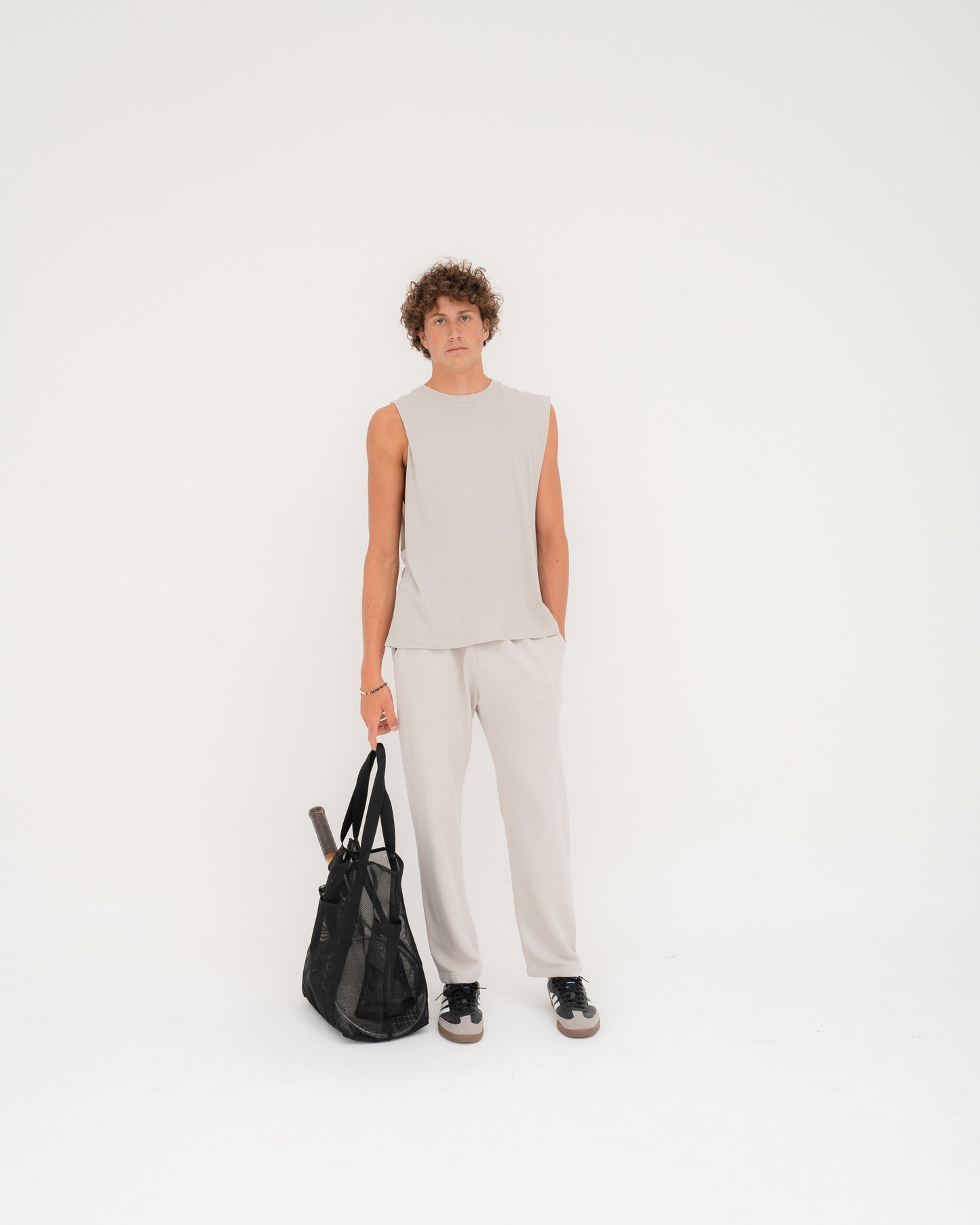 Terry Linen Pant - Island Fossil