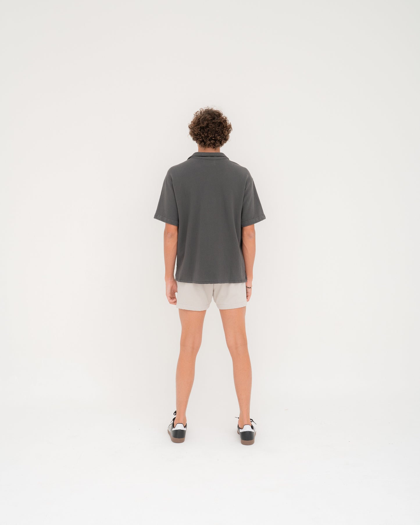 Terry Linen S/S - Volcanic Ash