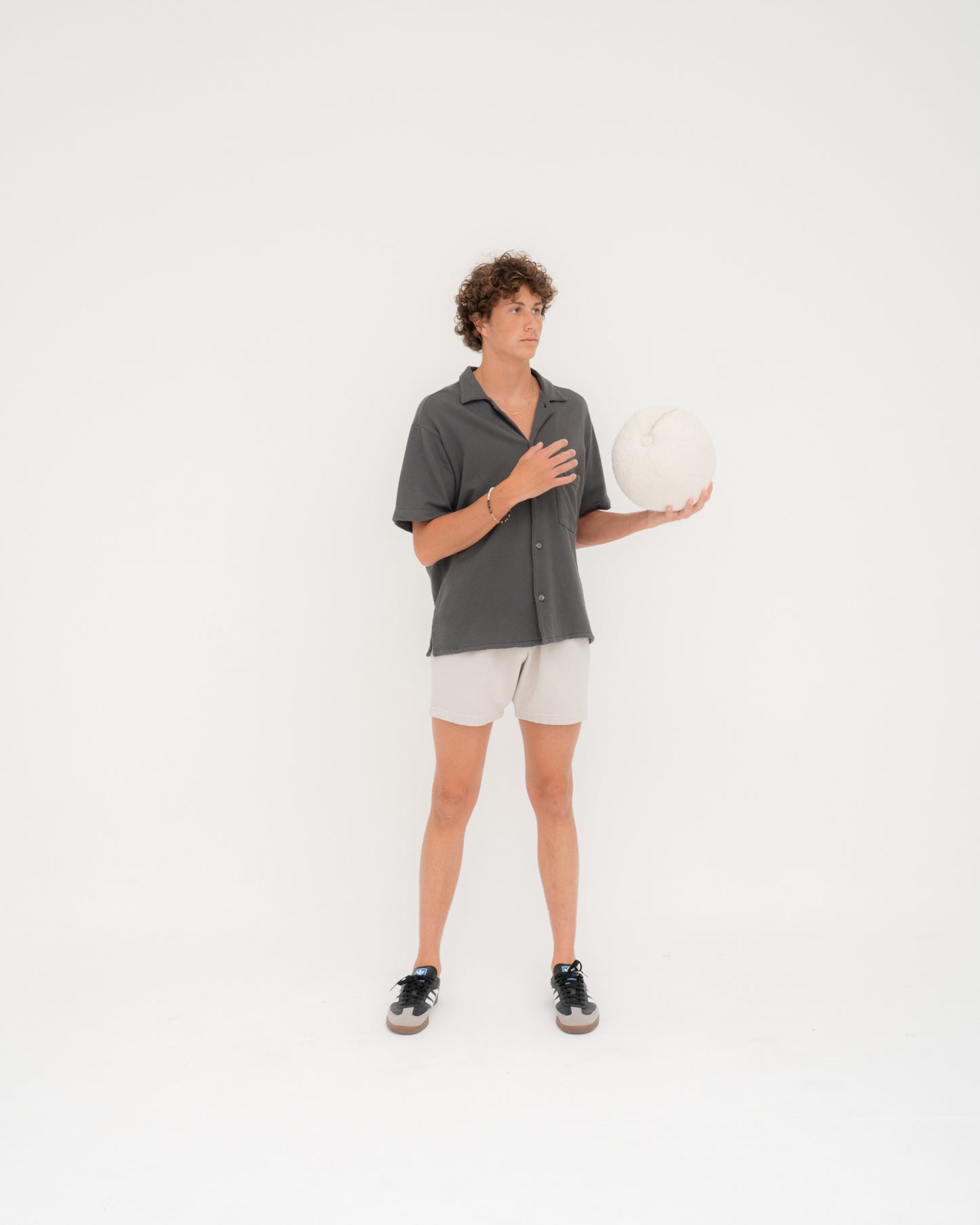 Terry Linen Short - Island Fossil