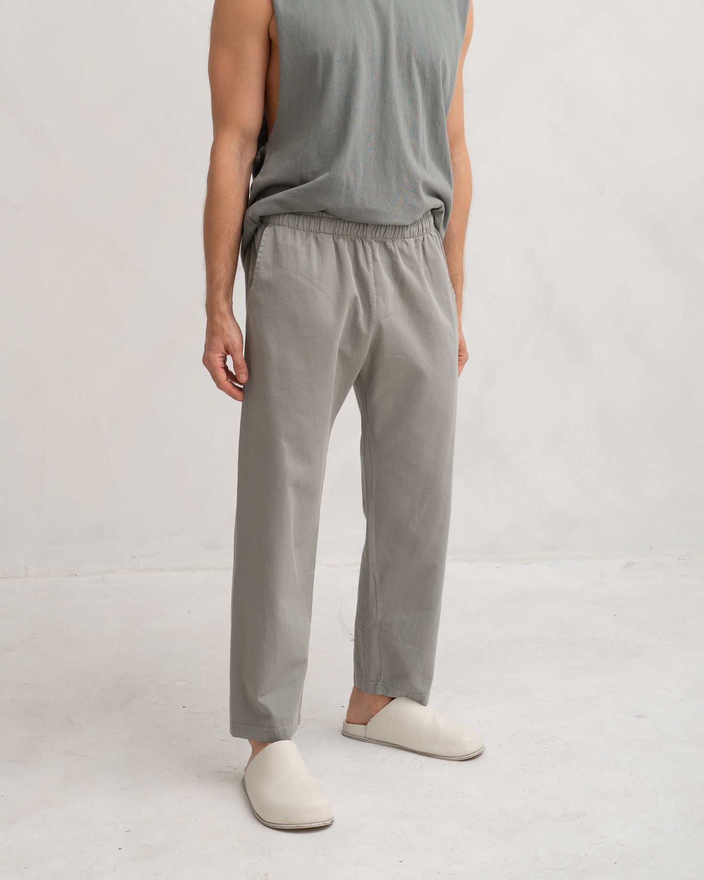 Cotton Twill Pant - Mulled Basil