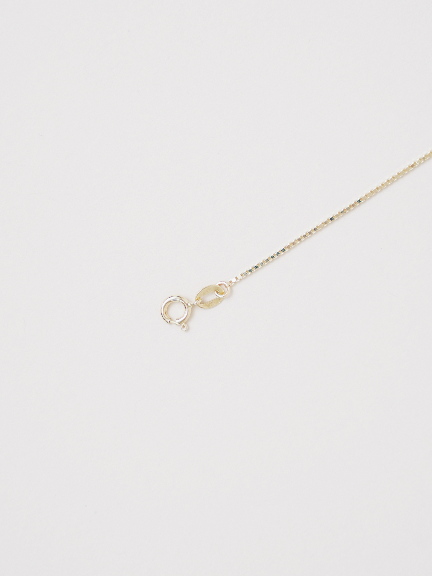 22" Box Necklace - Yellow Gold 1.5 MM