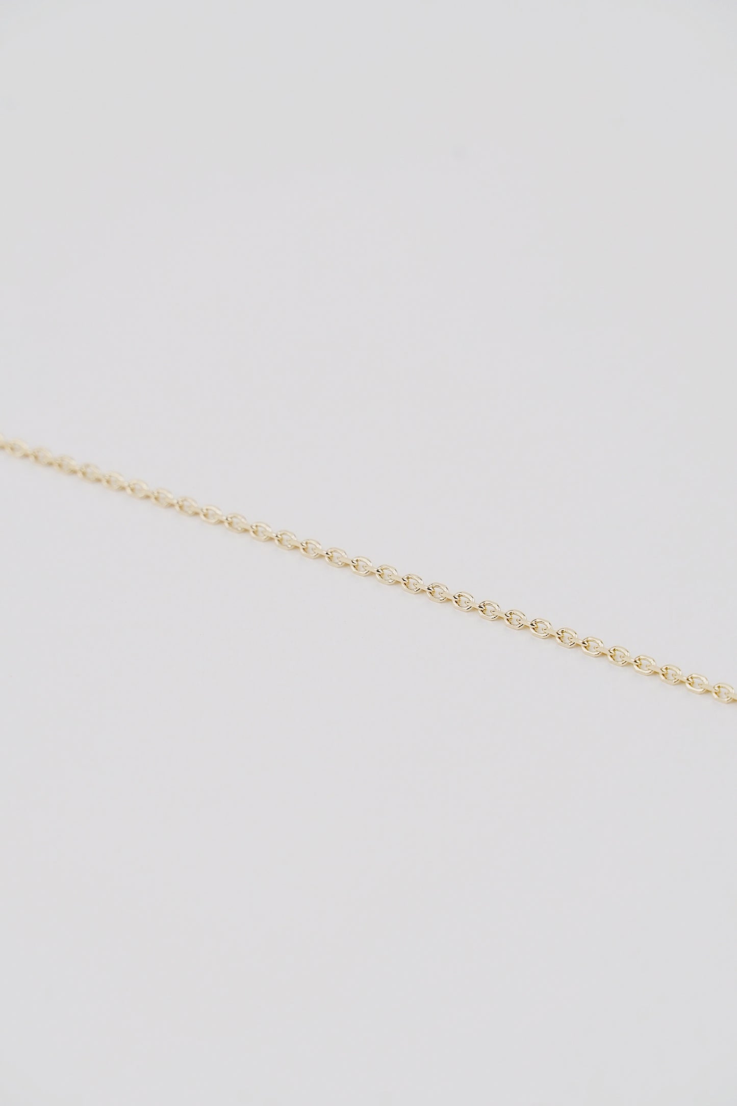 20" Cable Necklace - 14k Gold