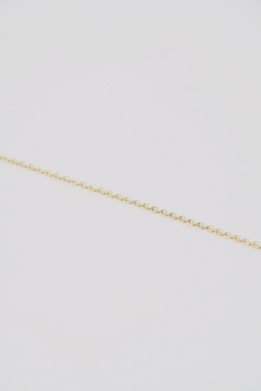 20" Cable Necklace - 14k Gold