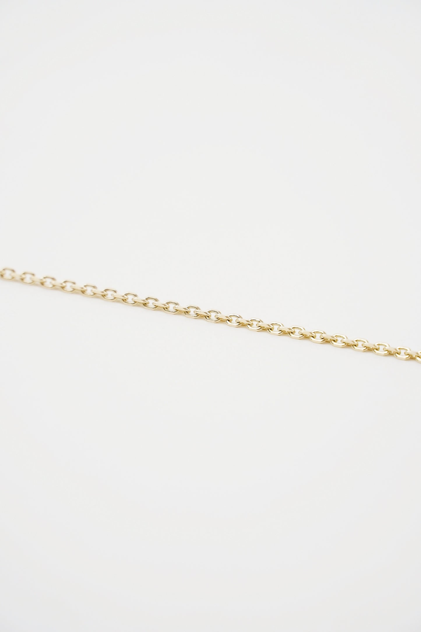 22 " Thick Cable Necklace - 14k Gold