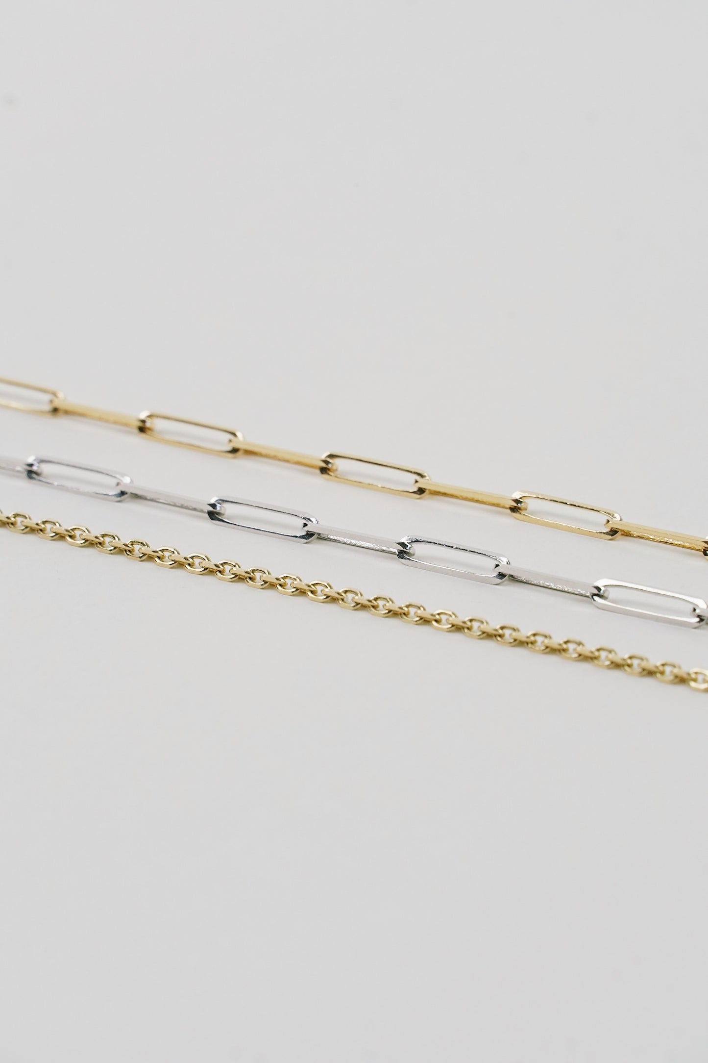 22 " Thick Cable Necklace - 14k Gold