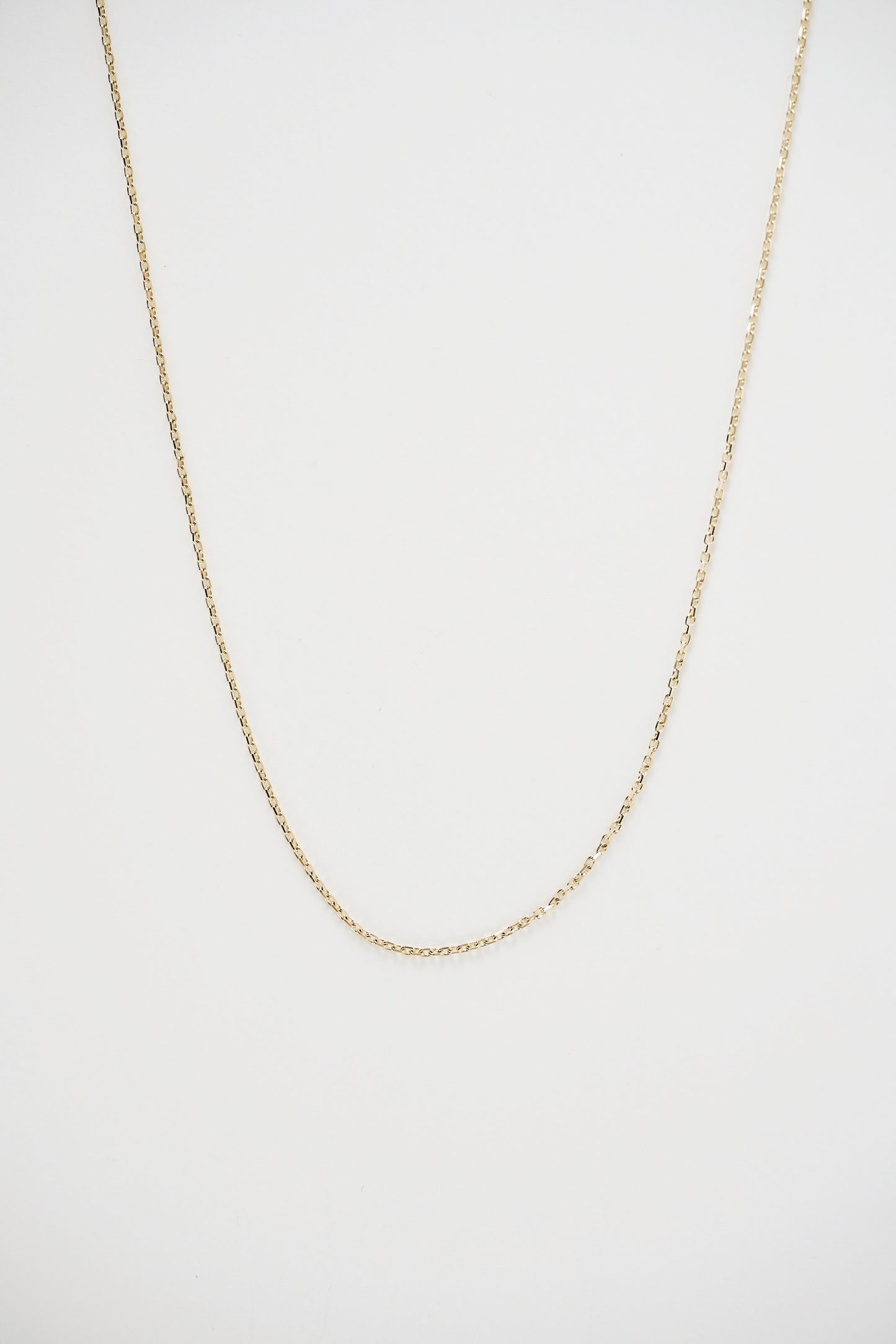20" Mini Cable Necklace - 14K Gold