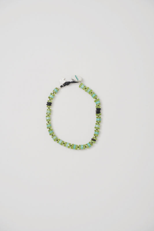 Peyote Bird - Ocean Glass Bracelet
