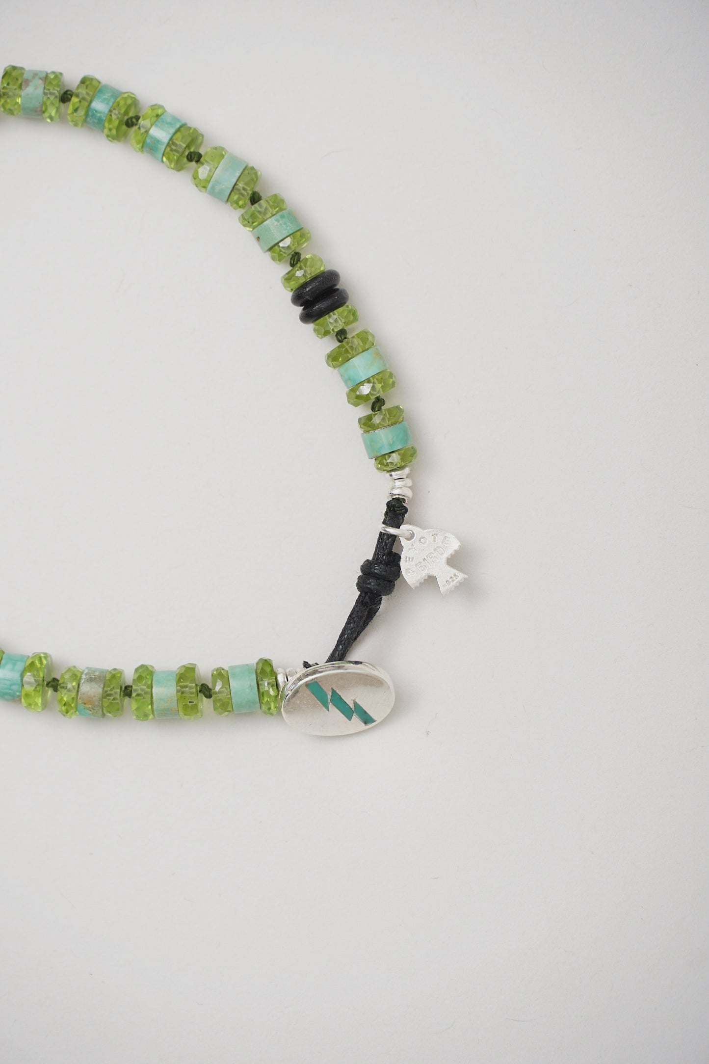 Peyote Bird - Ocean Glass Bracelet