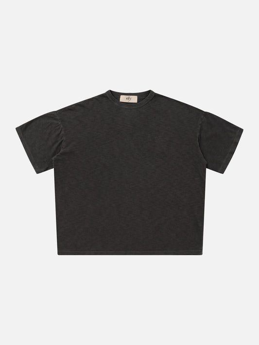 Cropped Tee - Poppy Seed
