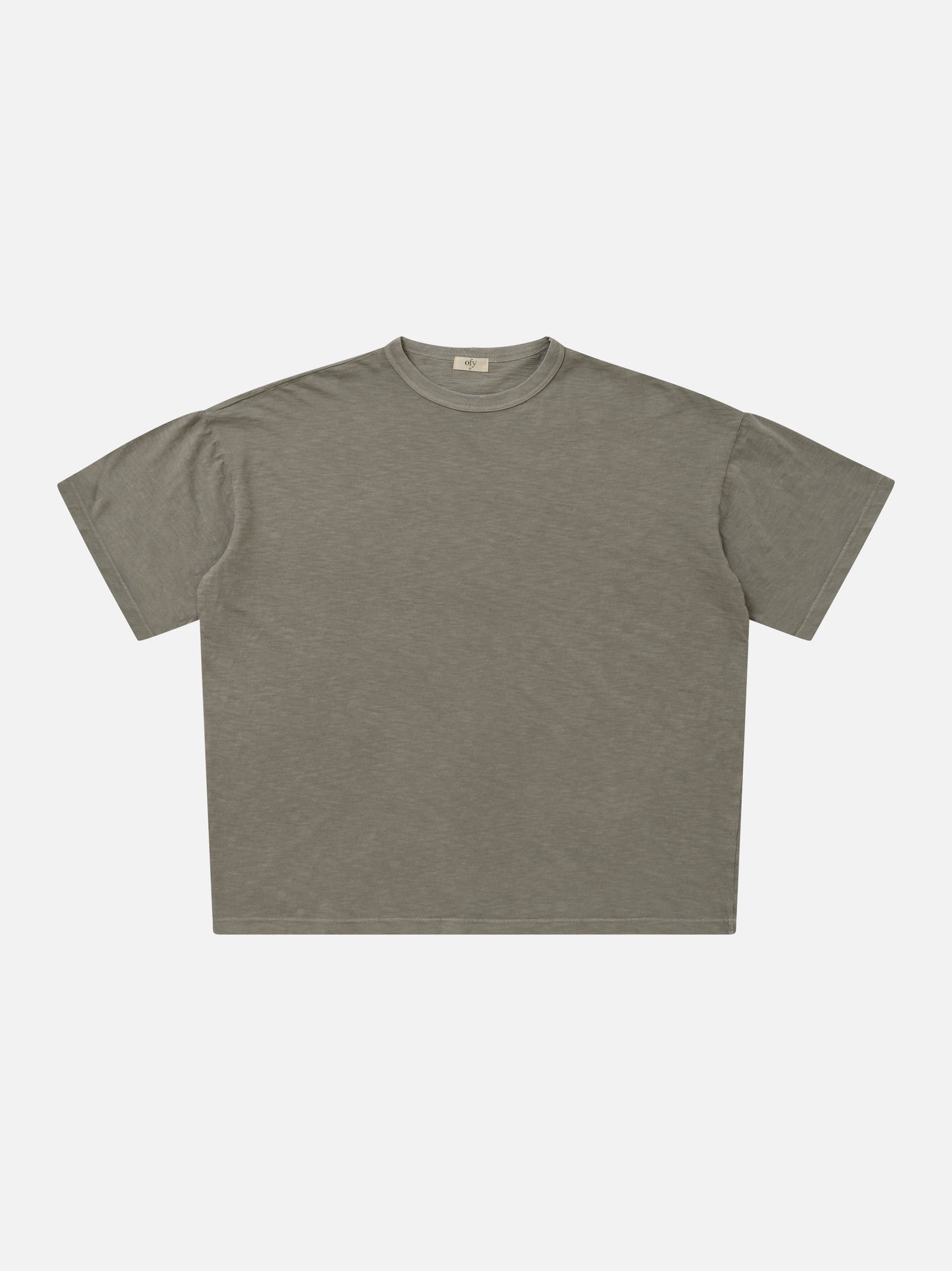 Cropped Journey Tee - Forest Fog