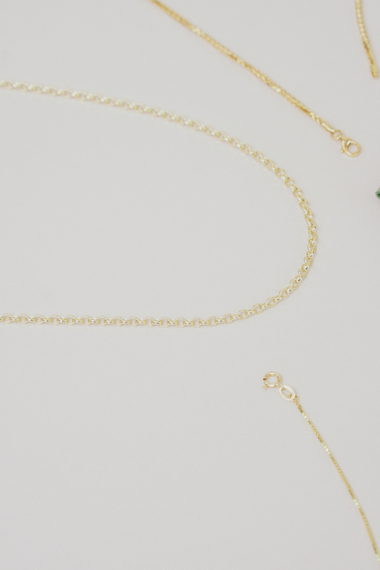 20" Rolo Necklace - Yellow Gold