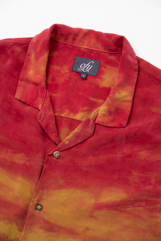 Iggy L/S Shirt - Hibiscus Sunset