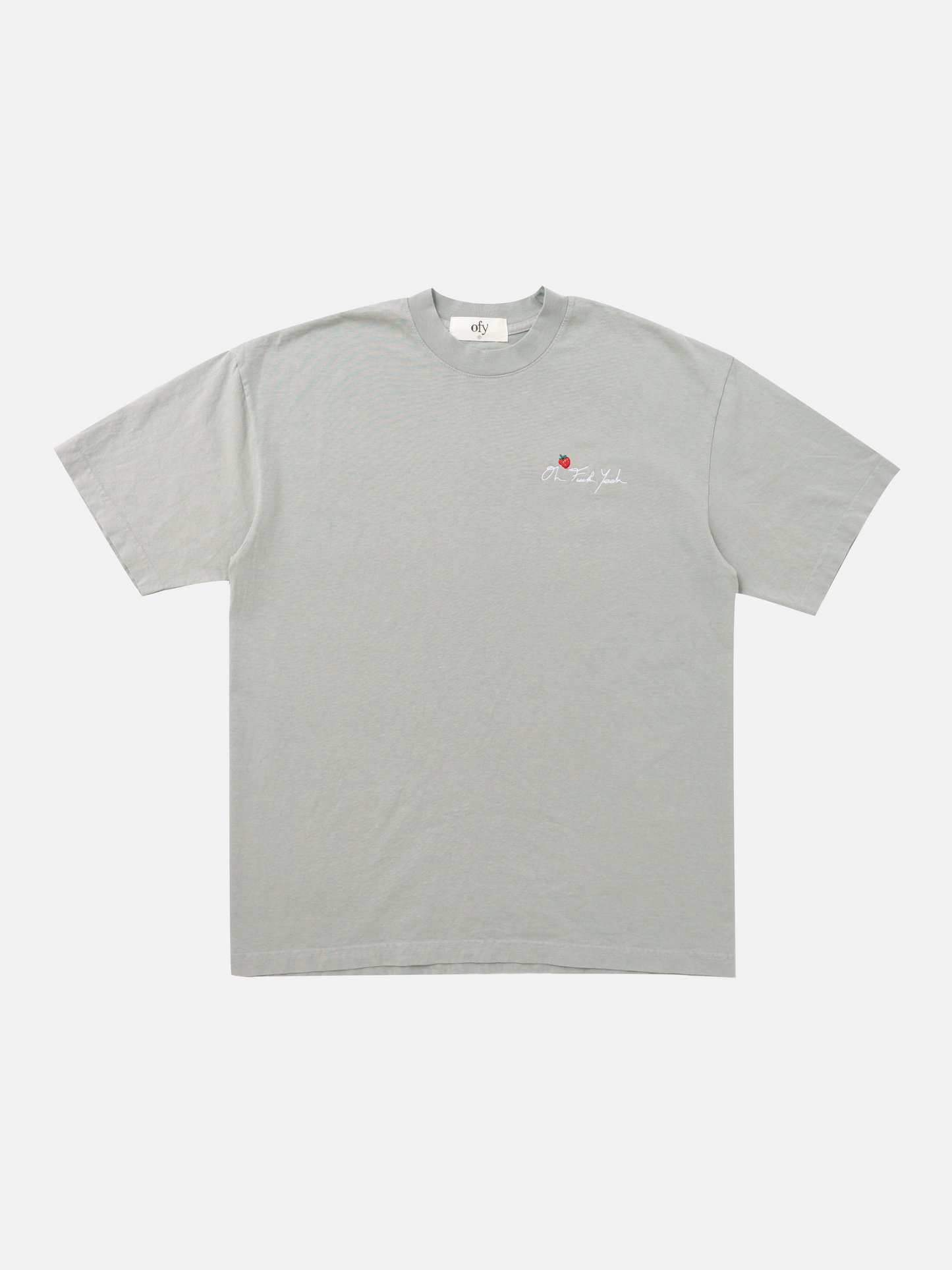 Classic Tee - Strawberry Embroidery