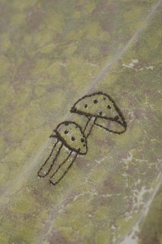 Embroidered Journey Tee - Terrain Fungi