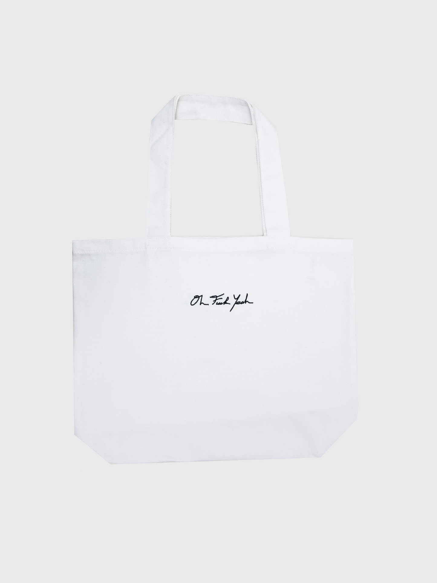 Signature Tote Bag - White